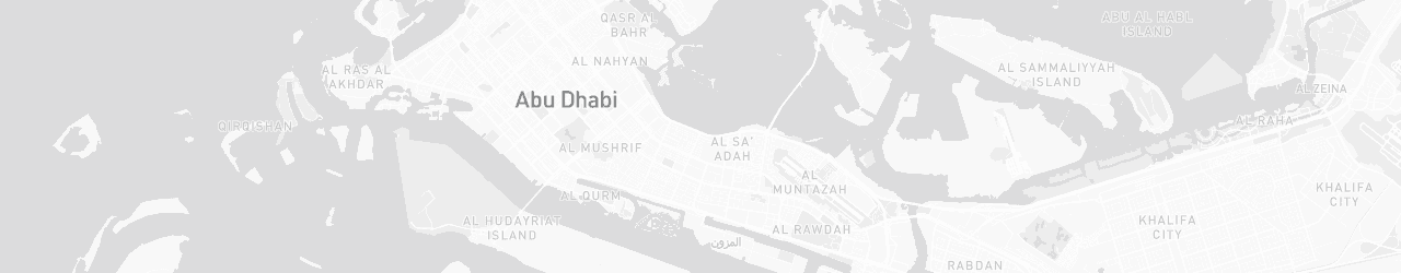 Kaart van Abu Dhabi