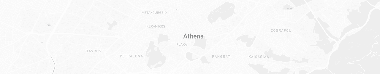 Kaart van Athene