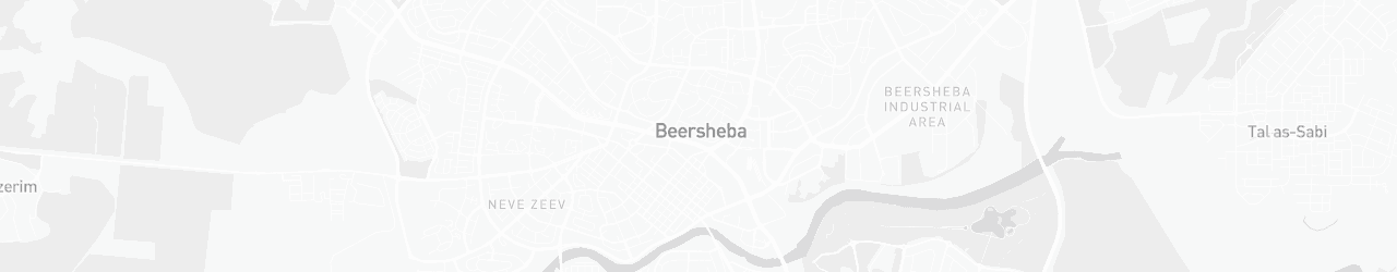 Kaart van Beersheba