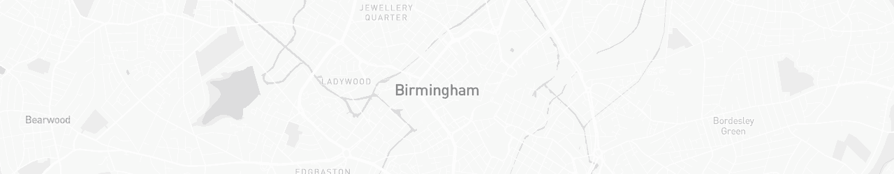 Kaart van Birmingham