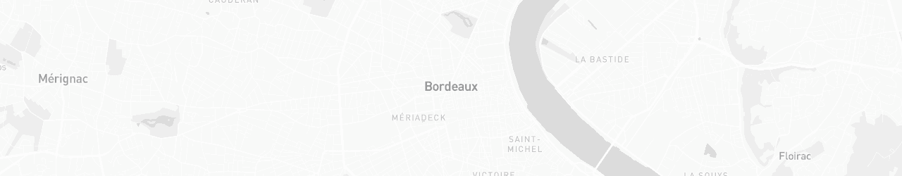 Kaart van Bordeaux