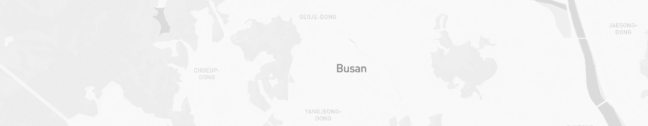 Kaart van Busan
