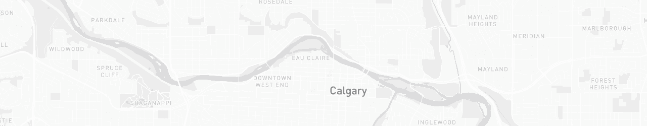 Kaart van Calgary
