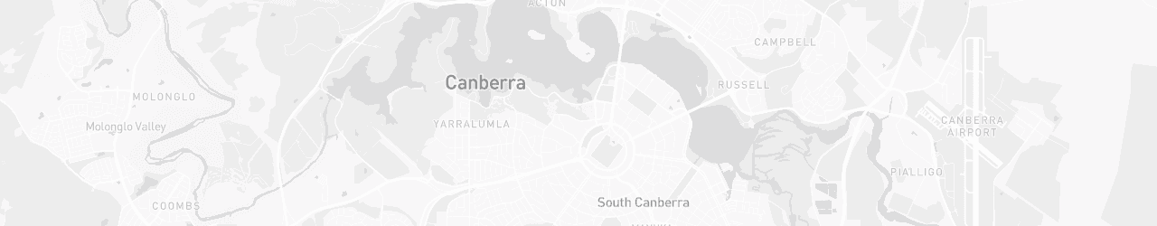 Kaart van Canberra