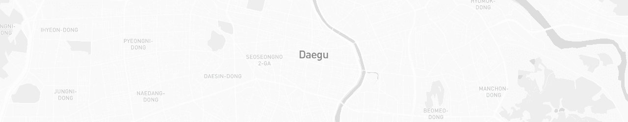 Kaart van Daegu
