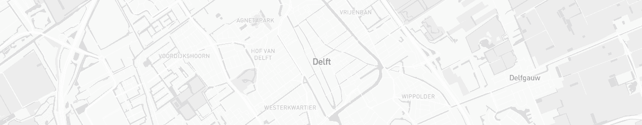 Kaart van Delft