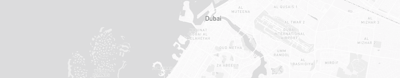 Kaart van Dubai