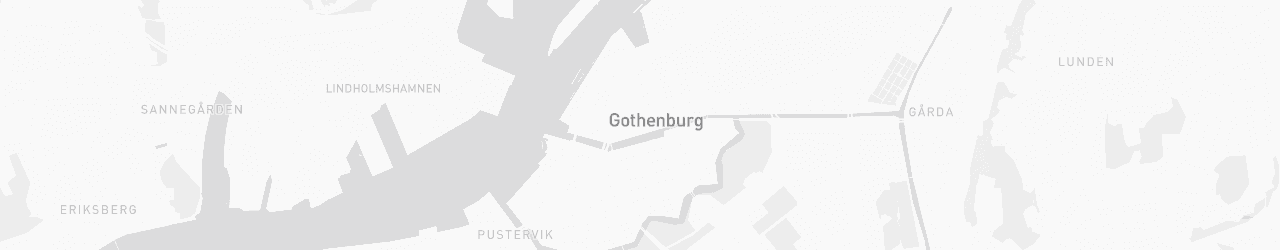 Kaart van Göteborg