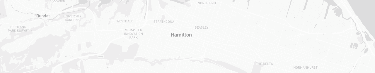 Kaart van Hamilton