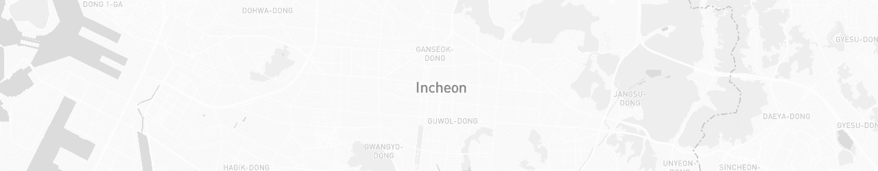 Kaart van Incheon