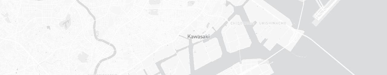 Kaart van Kawasaki
