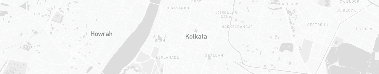 Kaart van Kolkata