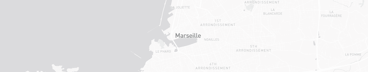 Kaart van Marseille