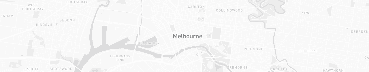 Kaart van Melbourne