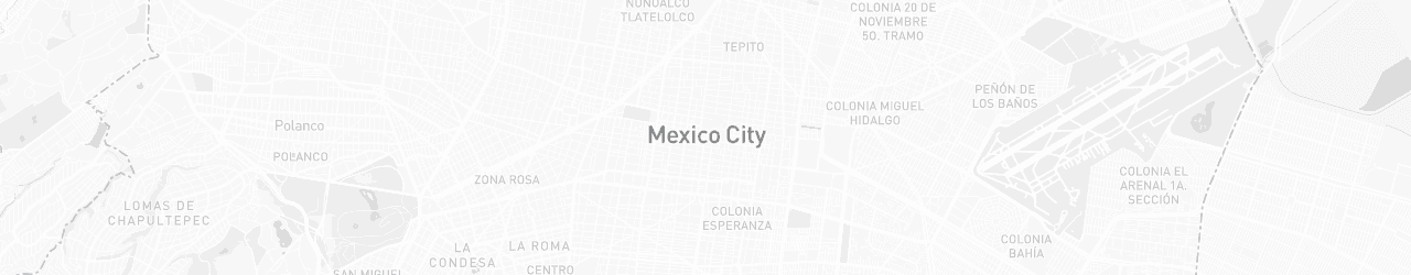 Kaart van Mexico-Stad