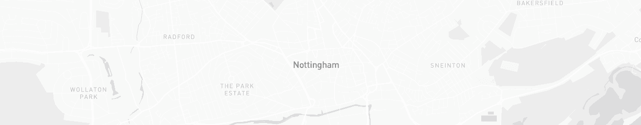 Kaart van Nottingham