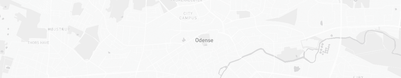 Kaart van Odense