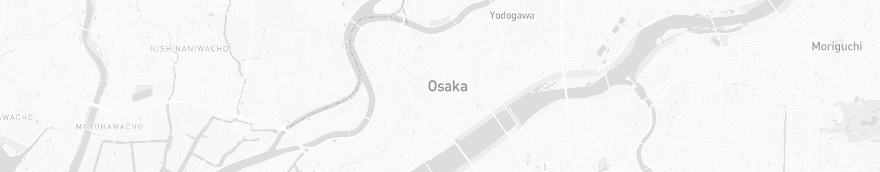 Kaart van Osaka