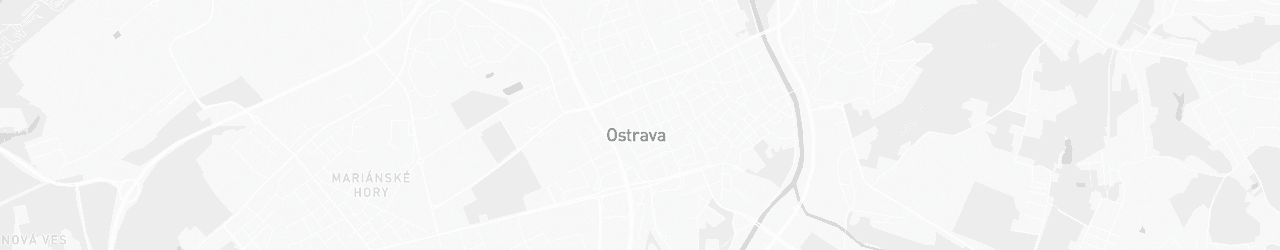 Kaart van Ostrava