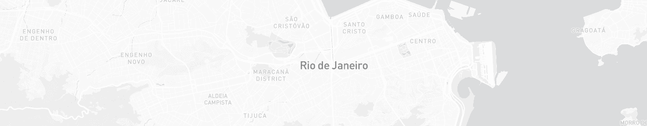 Kaart van Rio de Janeiro