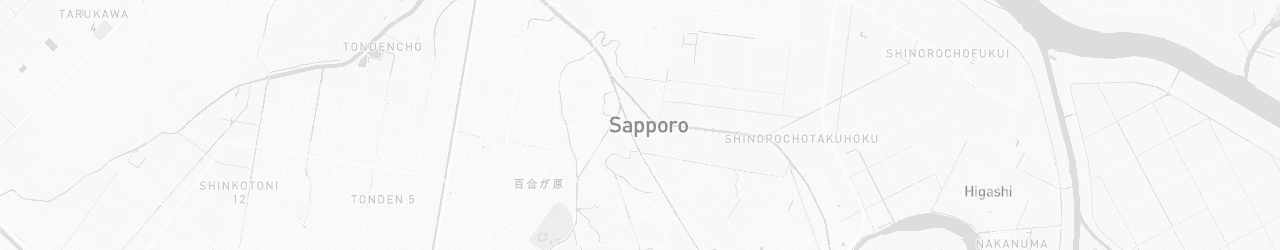 Kaart van Sapporo
