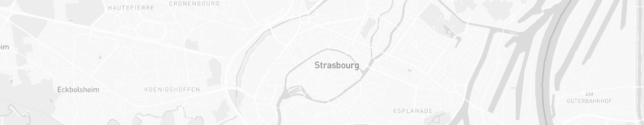 Kaart van Straatsburg
