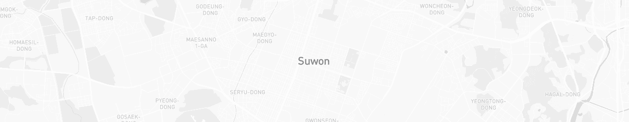 Kaart van Suwon
