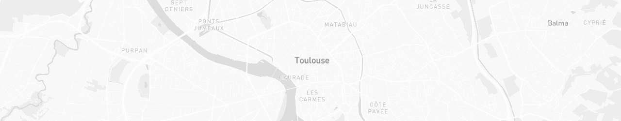 Kaart van Toulouse