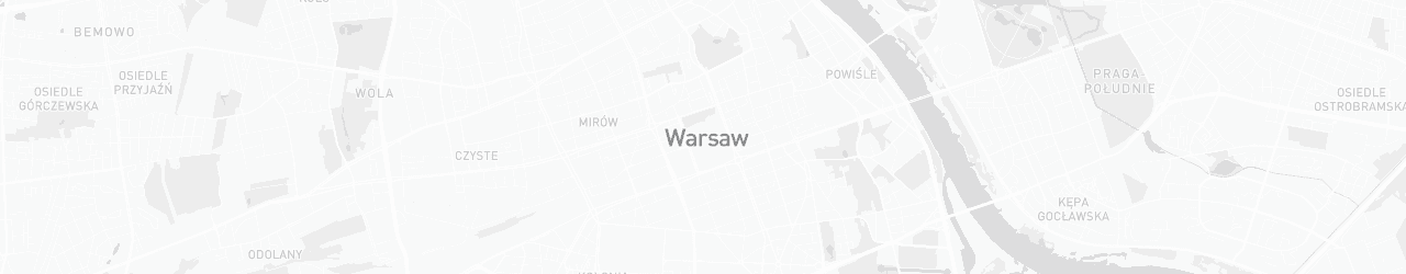 Kaart van Warschau