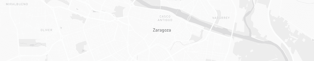 Kaart van Zaragoza