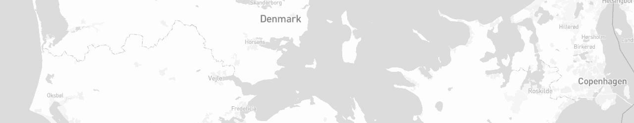 Kaart van Denemarken