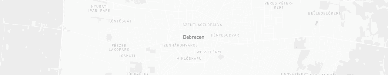 Kaart van Debrecen