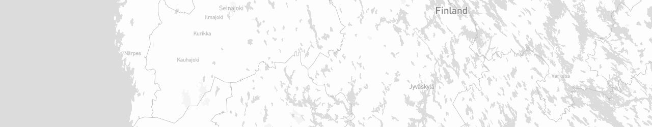 Kaart van Finland