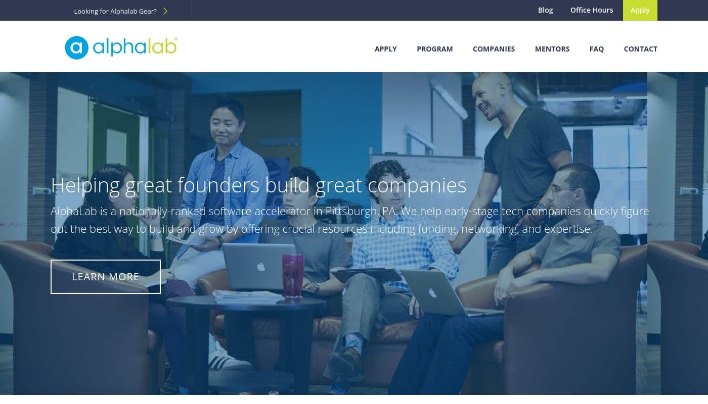AlphaLab banner